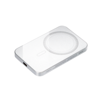 Внешний аккумулятор Artex PD 5000mAh с функцией беспроводной зарядки 15W, серебряный