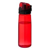 Бутылка для воды FLASK, 800 мл, красный