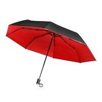 Зонт  Glamour, черно-красный