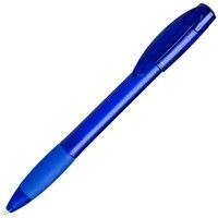 X-5 FROST, ручка шариковая, фростированный синий, пластик, синий