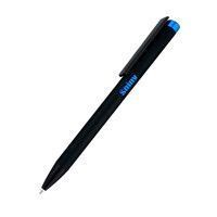 Ручка металлическая Slice Soft софт-тач, синяя