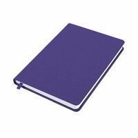 Ежедневник недатированный Duncan, А5,  фиолетовый, белый блок, фиолетовый