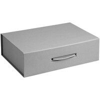 Коробка Case, подарочная, серый матовый