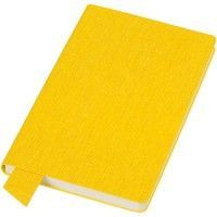 Бизнес-блокнот А5  "Provence", желтый , мягкая обложка, в клетку, желтый