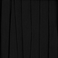 Плоский шнур Cord S, черный, 40 см