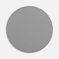 Наклейка тканевая Lunga Round, M, серая