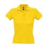 Рубашка поло женская PEOPLE 210, желтый