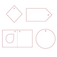Заготовка из бумаги Paper, M