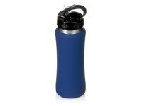 Бутылка для воды Bottle C1, сталь, soft touch, 600 мл, темно-синий