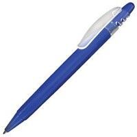 X-8 FROST, ручка шариковая, фростированный синий, пластик, синий