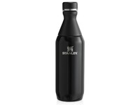 Бутылка для воды Stanley All Day Slim объемом 350 мл - черный глянцевый