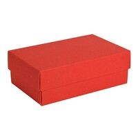 Коробка картонная, "COLOR" 11,5*6*17 см; красный, красный