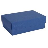 Коробка картонная, "COLOR" 11,5*6*17 см; синий, синий