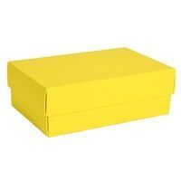 Коробка картонная, "COLOR" 11,5*6*17 см; желтый, желтый
