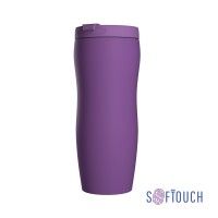 Термостакан "Монтана", покрытие soft touch, 0,4 л., фиолетовый