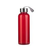 Бутылка для воды "H2O", 0,5 л, красный