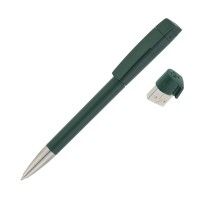 Ручка с флеш-картой USB 8GB «TURNUS M», темно-зеленый