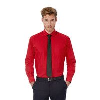 Рубашка мужская с длинным рукавом LSL/men, темно-красный