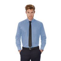 Рубашка мужская с длинным рукавом LSL/men, корпоративный голубой