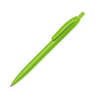 Ручка шариковая "Phil" из антибактериального пластика, зеленое яблоко