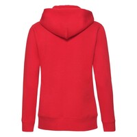 Толстовка женская LADY-FIT HOODED SWEAT JACKET 280, красный