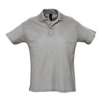 Рубашка поло мужская SUMMER II 170 , серый меланж