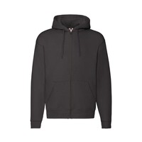 Толстовка с начесом PREMIUM HOODED SWEAT JACKET 280, черный