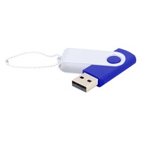 Флешка Designer To Go 2.0 USB 16Gb, синий/белый