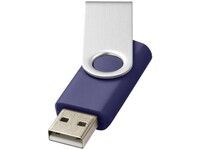 USB-флешка на 16 Гб Rotate Basic, ярко-синий