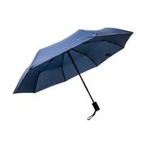 Зонт LONDON складной, автомат; темно-синий; D=100 см; 100% полиэстер, темно-синий