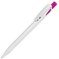 Ручка шариковая TWIN WHITE, белый, розовый
