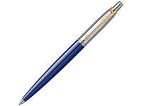 Шариковая ручка Parker Jotter K160, цвет: Blue/GT, стержень: M, цвет чернил: blue, в подарочной упак