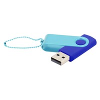 Флешка Designer To Go 2.0 USB 16Gb, синий/бирюзовый