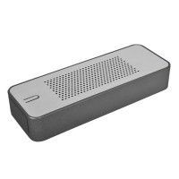 Универсальное зарядное устройство c bluetooth-стереосистемой "Music box" (4400мАh), серый