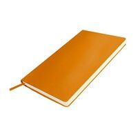 Бизнес-блокнот SMARTI, A5, оранжевый, мягкая обложка, в клетку, оранжевый