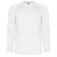 Спортивная футболка MONTECARLO L/S мужская, БЕЛЫЙ XL