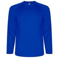 Спортивная футболка MONTECARLO L/S мужская, КОРОЛЕВСКИЙ СИНИЙ XL