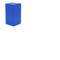Коробка глянцевая для термокружки Surprise, синяя