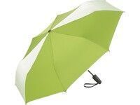 Зонт складной 5477 ColorReflex со светоотражающими клиньями, полуавтомат, лайм