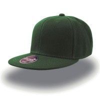 Бейсболка SNAP BACK 400, 6 клиньев, пластиковая застежка, зеленый