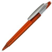 Ручка шариковая OTTO FROST SAT, оранжевый, серебристый