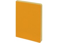 Ежедневник недатированный А5 Megapolis Nebraska Flex, оранжевый с золотым обрезом