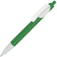 Ручка шариковая TRIS, ярко-зеленый, белый