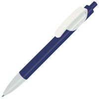 Ручка шариковая TRIS, ярко-синий, белый