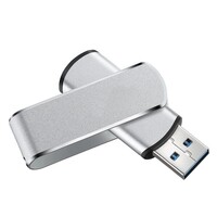 USB flash-карта 16Гб, алюминий, USB 3.0, серебристый