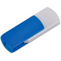 USB flash-карта "Easy" (8Гб), белый, синий