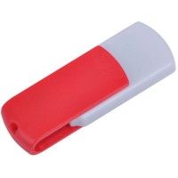USB flash-карта "Easy" (8Гб), белый, красный