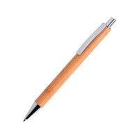 Ручка шариковая,REYCAN, бамбук, металл, светло-коричневый