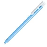Ручка шариковая ELLE, голубой, белый