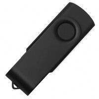 USB flash-карта DOT (8Гб), черный, 5,8х2х1,1см, пластик, металл, черный